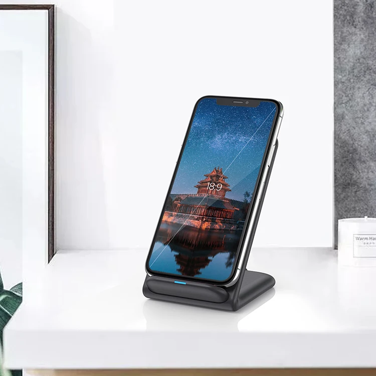 Wireless Phone Charger Stand for iPhone 11, 11 Pro, 11 Pro Max, 10W Fast Charging Galaxy S20 S10 S9, and More