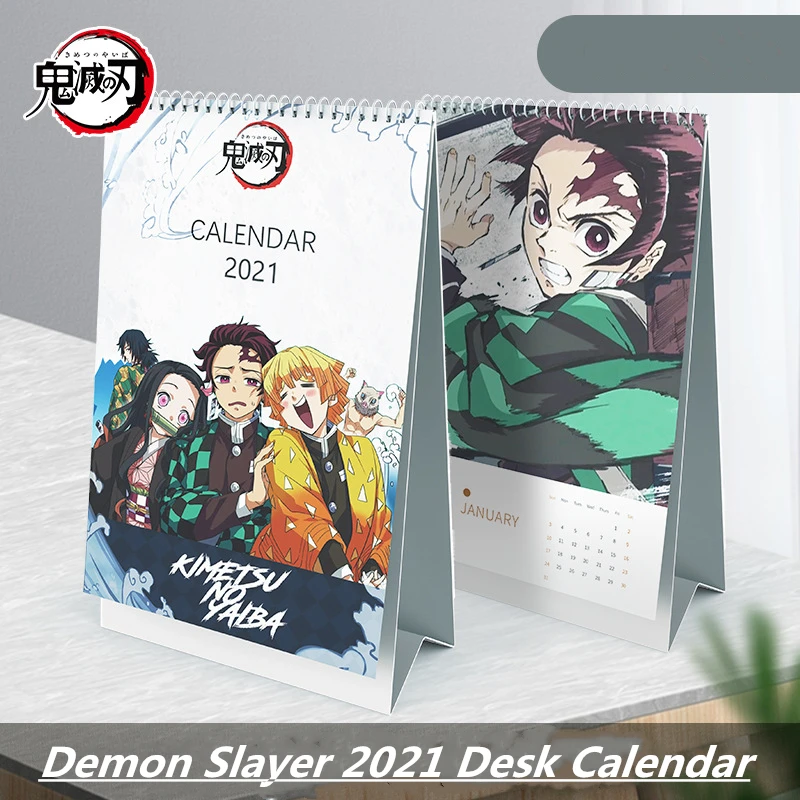 Details about   DEMON SLAYER 2021 Wall-Hanging B3 size Calendar Japan import NEW 
