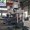Cold pressing of metal debris into standard return charge coke into combustible cake blocks and other special materials