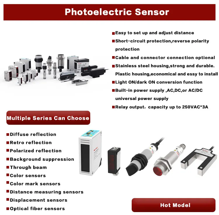 LANBAO Photoelectric sensor Capacitive sensor inductive proximity sensor