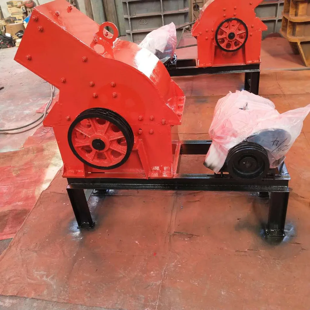 New 400 X 300 Hammer Mill Impact Crusher With 7.5KW Motor Free Shipped By Sea 