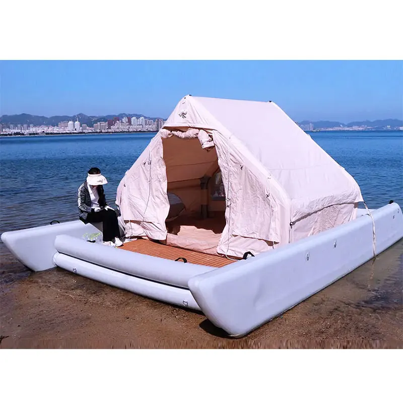 campfeuer zelte erfahrung Zelt XtraL für 6 Personen | 5000 mm Wassersäule | Dunkelblau/Grau | XXL Tunnelzelt mit Vorraum, Fest vernähter Boden Tent Standard 4 person pop up Mate:Green