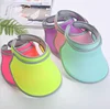 Amazon Hot Sale Plastic Visor Cap Plastic Sun Visor