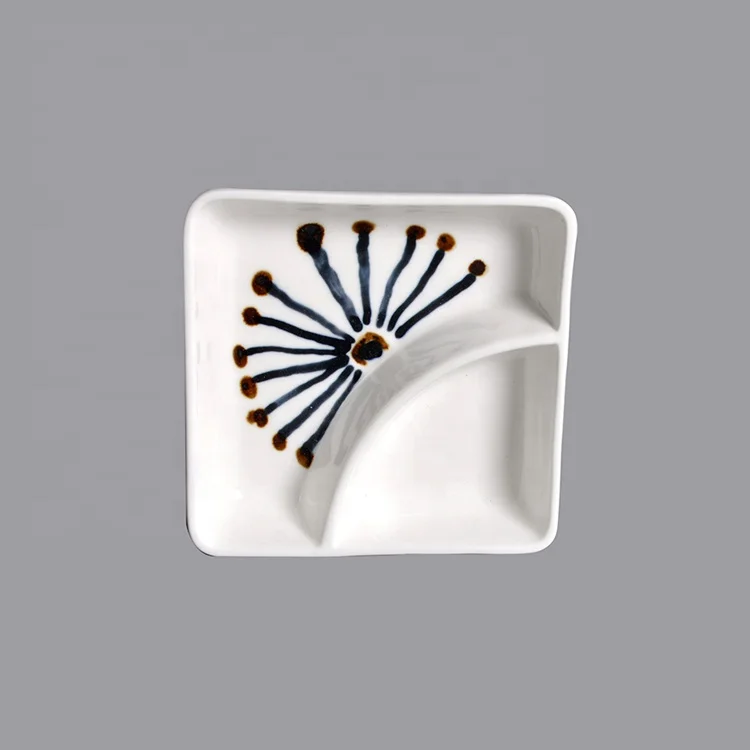 divided dinner plates ceramic