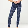 top selling camo workout clothes breathable printed ladies yoga pants