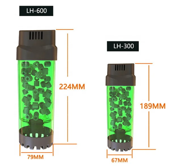 Qanvee Lh300 Water Goblin Tumbling Filter Material Fish Tank Aquarium