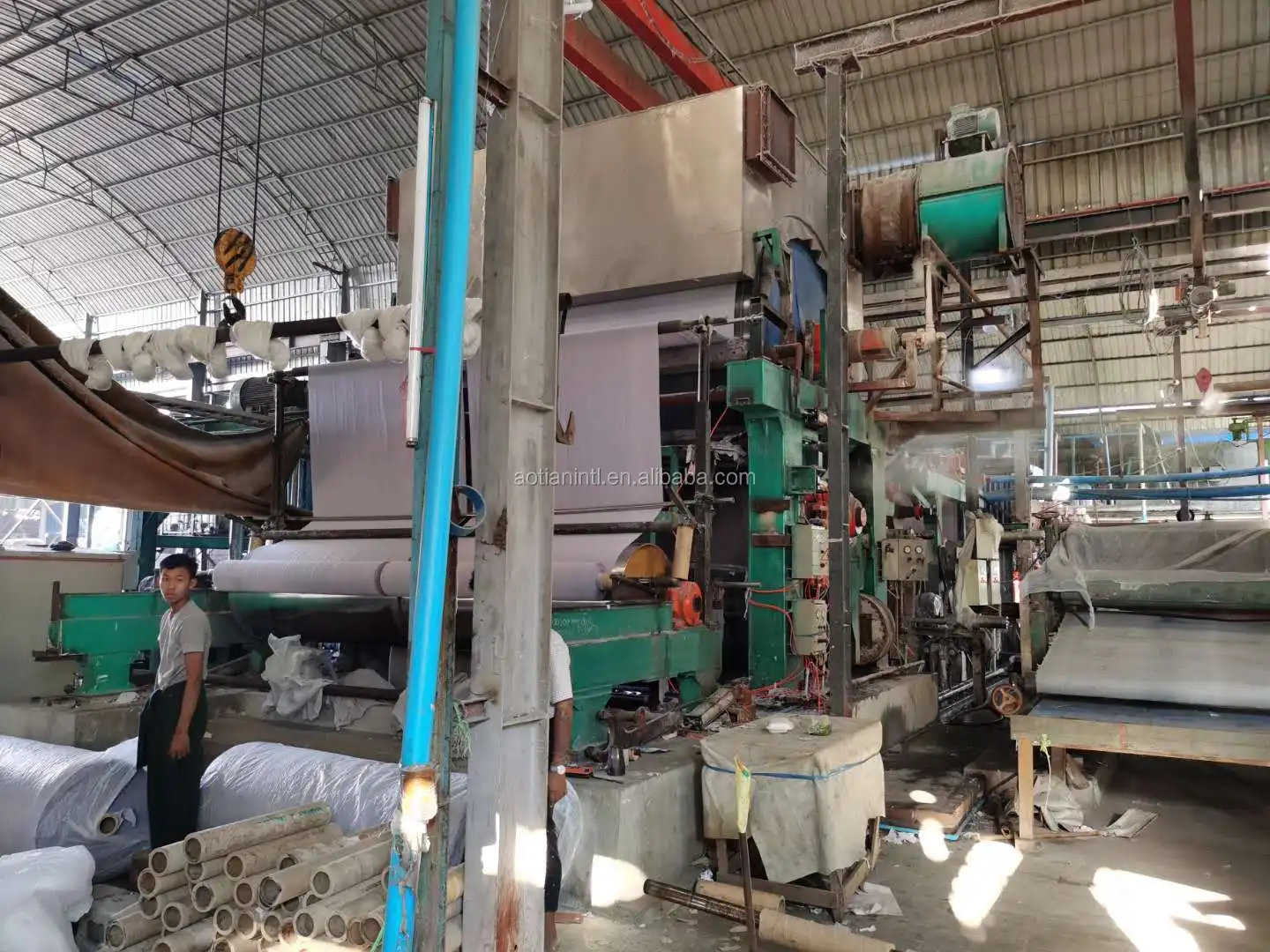 2400mm Paper recycling machine tissue paper making machine