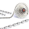 Steel Bike Chain 9/10/11 Speed MTB Bicycle Chain Ultra-light Variable Speed Bike Chain Mountain Road Cycling Outdoor Accessories
