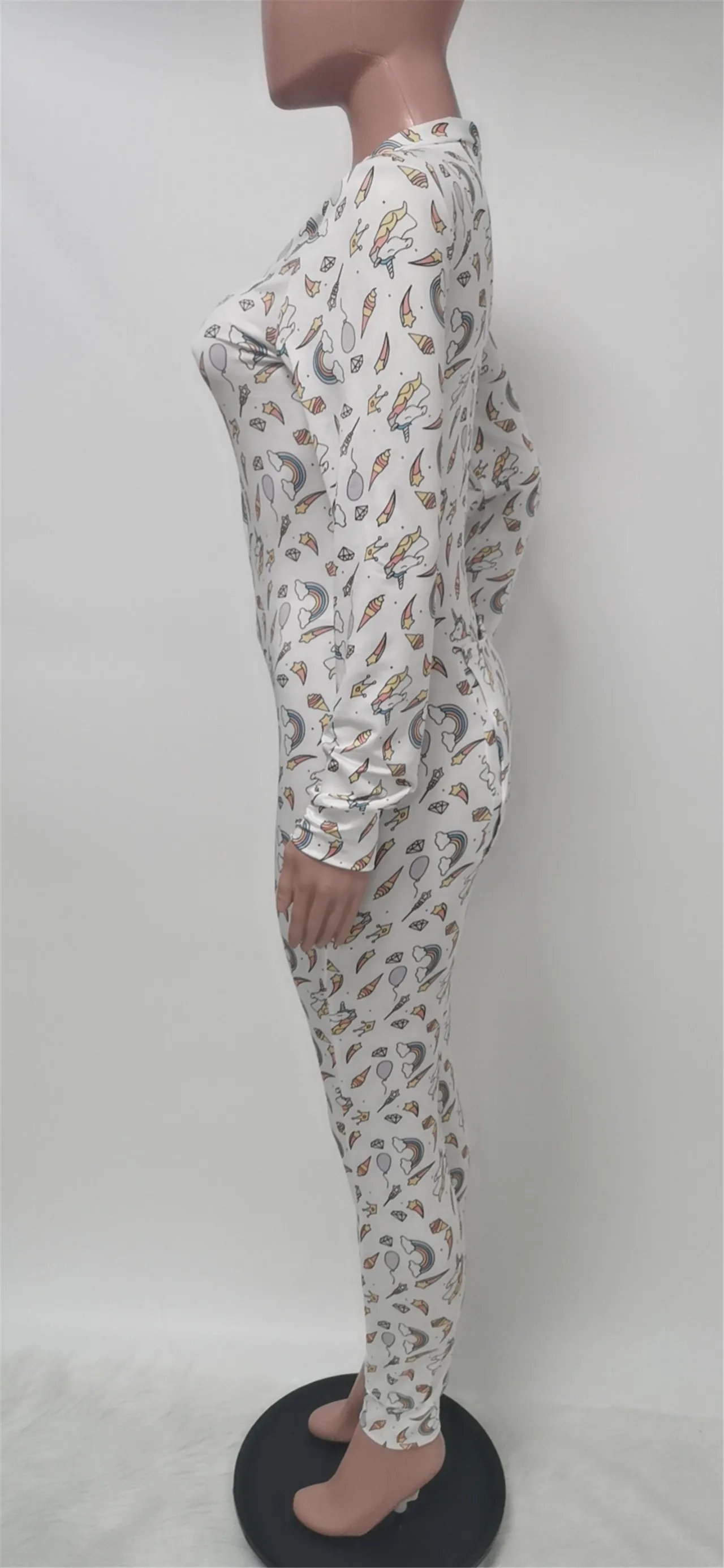 New Design Onsie Sleepwear Plus Size Loungewear Pajamas With Butt Flap