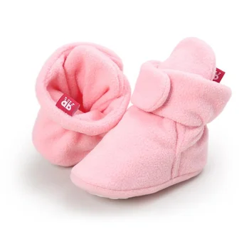 baby cozy fleece booties