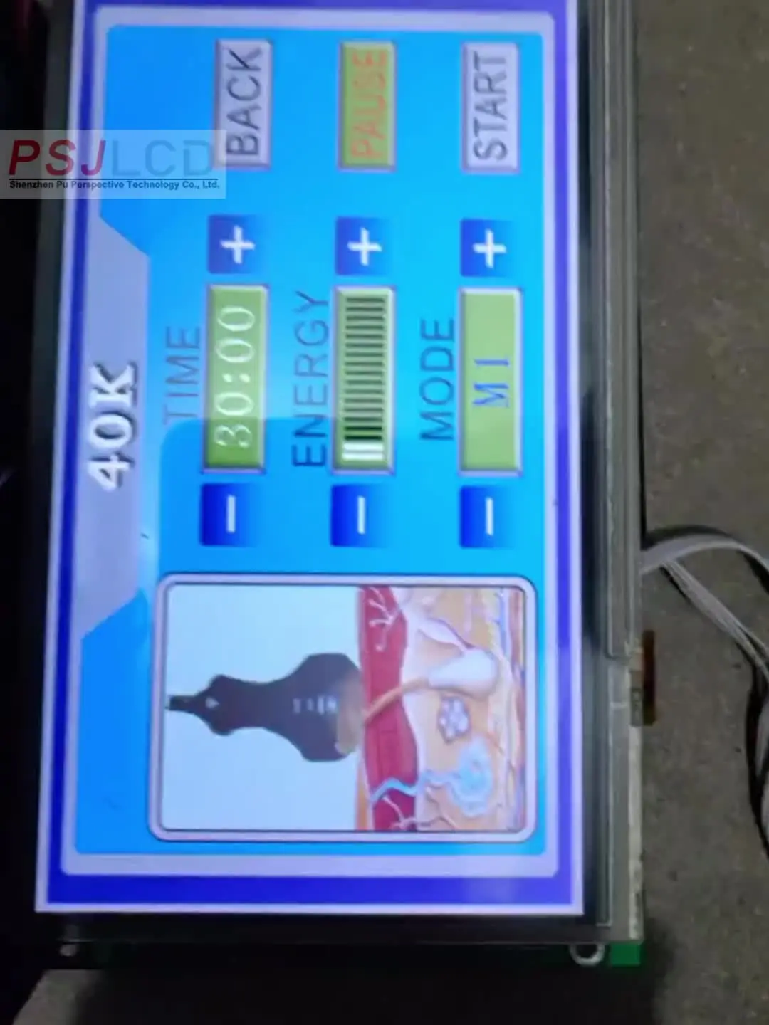 Écran Tactile LCD De Remplacement Pour EXFO MAX-710B/715B/720B/730B/720C/730C – Neuf
