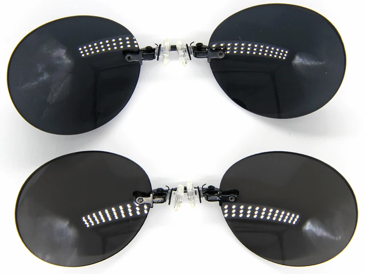 Modern Design Clip On Sunglasses Nose Clips Glasses With 47*40 Pc Uv400