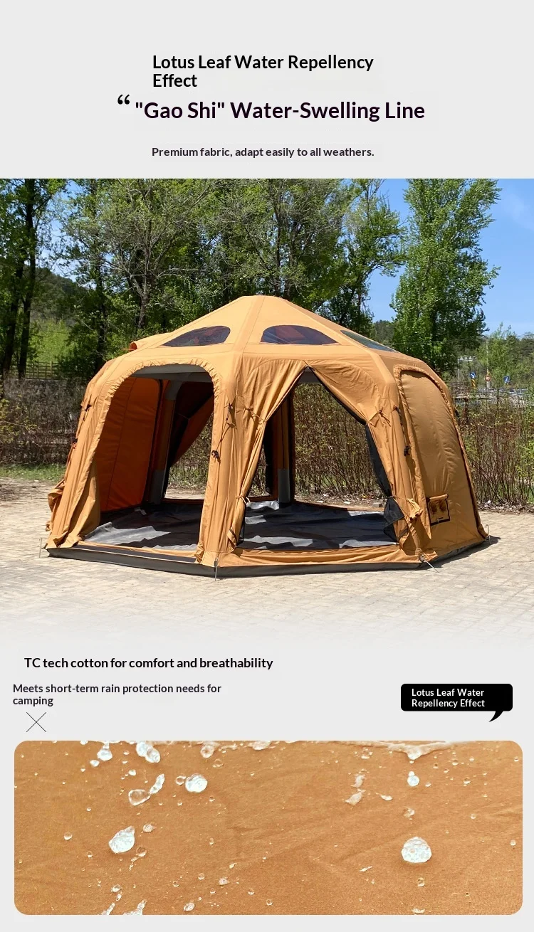 Adventure Ridge Inflatable Tent Ridge Tent Outdoor Camping Fully Automatic Inflatable >3000mm ...