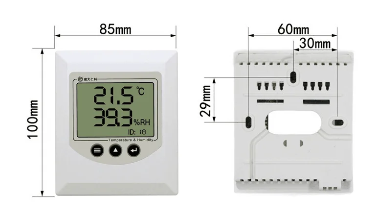 Cheapest wall mount temperature and humidity sensor EE10 - Renke