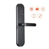 Electronic waterproof digital intelligent card biometric fingerprint tuya tt bluetooth smartphone door lock for hotel