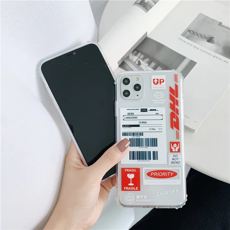 Luxury Soft DHL phone case For Iphone 11 XS max 8 plus Silicone Phone Cover DHL Coque Cases