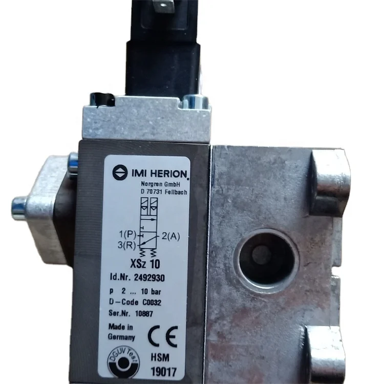 2492930 XSZ 10 Cylinder Safety Solenoid Valve IMI Norgren