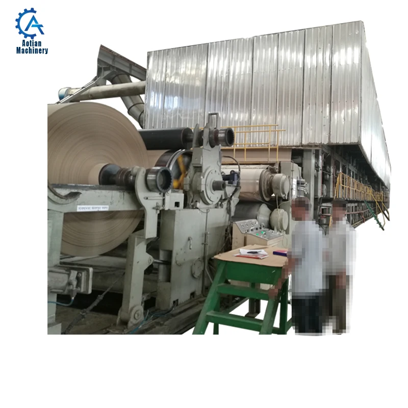 Carton paper roll kraft paper machine sahil tube box maker mill machinery