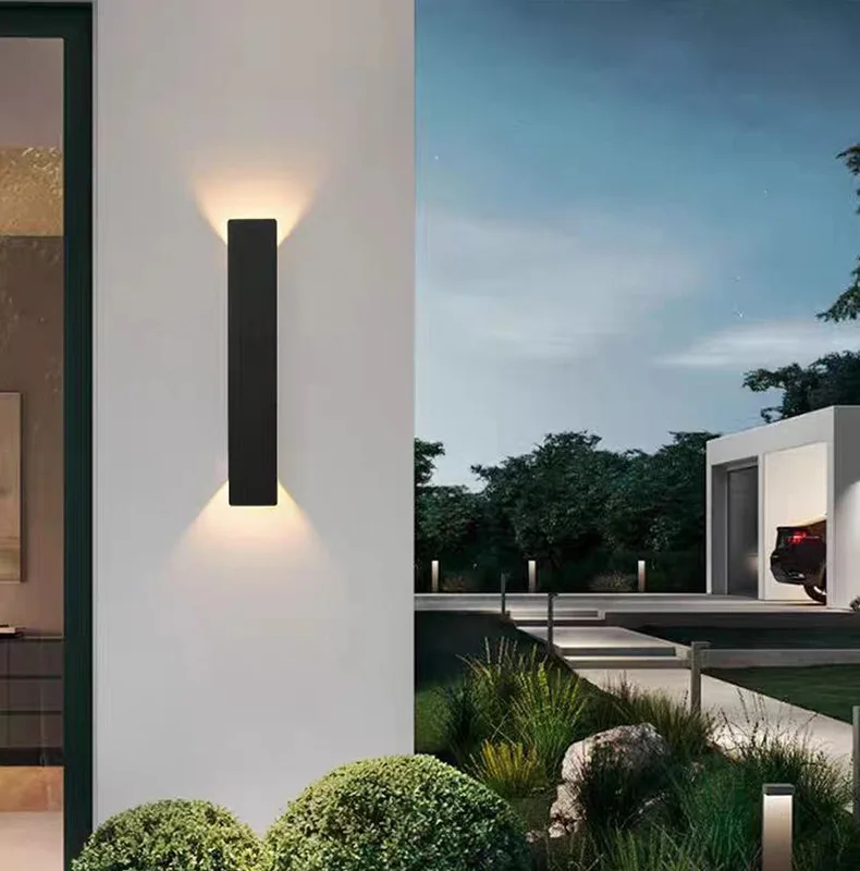 product long strip wall light simple corridor staircase pillar light background wall decoration outdoor wall lamp ip65 water proof-13