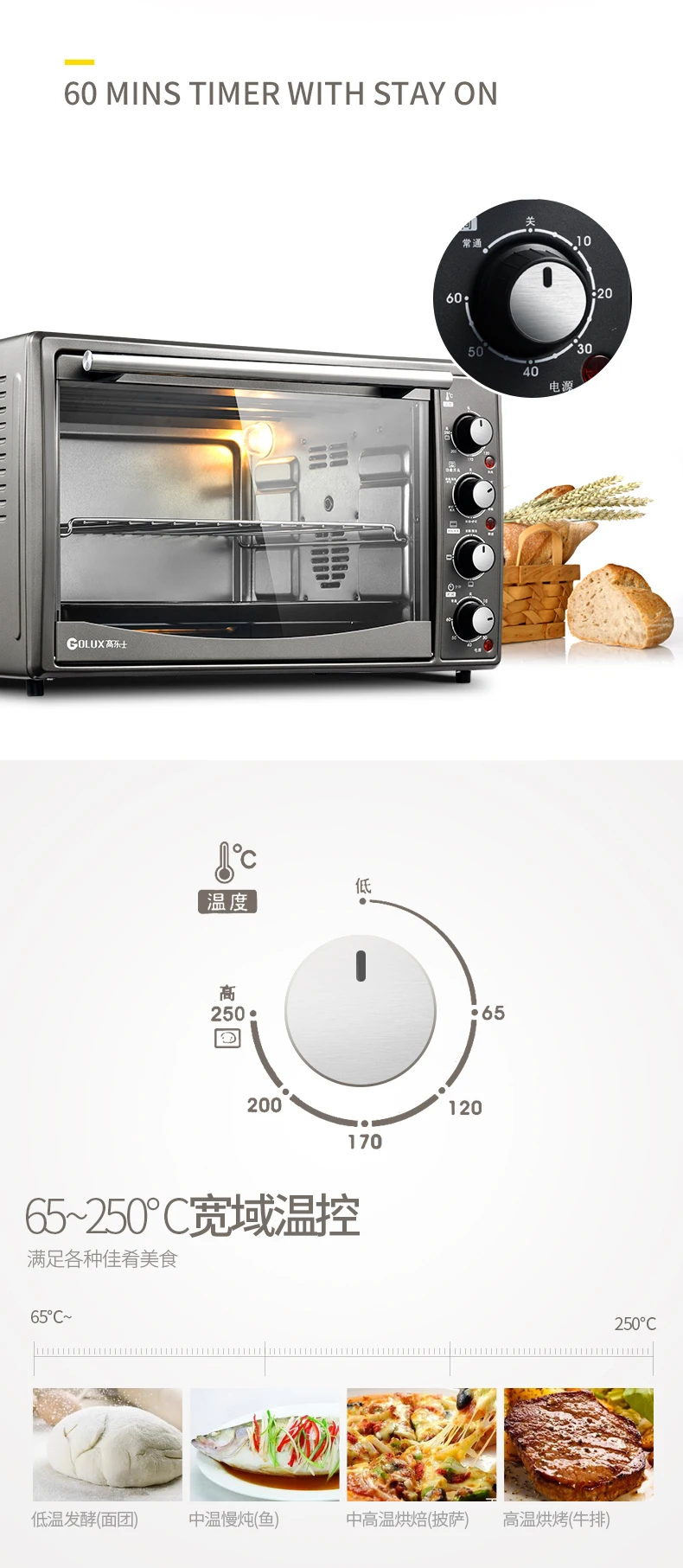 New Arrival Home Kitchen Appliance 45 Liter Table Top Electric Convection Oven Buy Kitchen Appliance Electric Oven