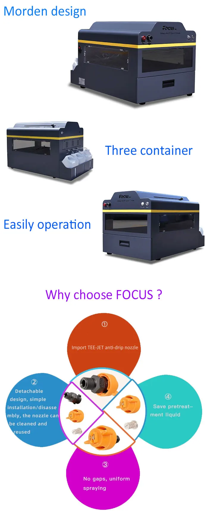 CE approved Textile printer tshirt printing dtg pretreatment Pretreat Machine for dtg printer