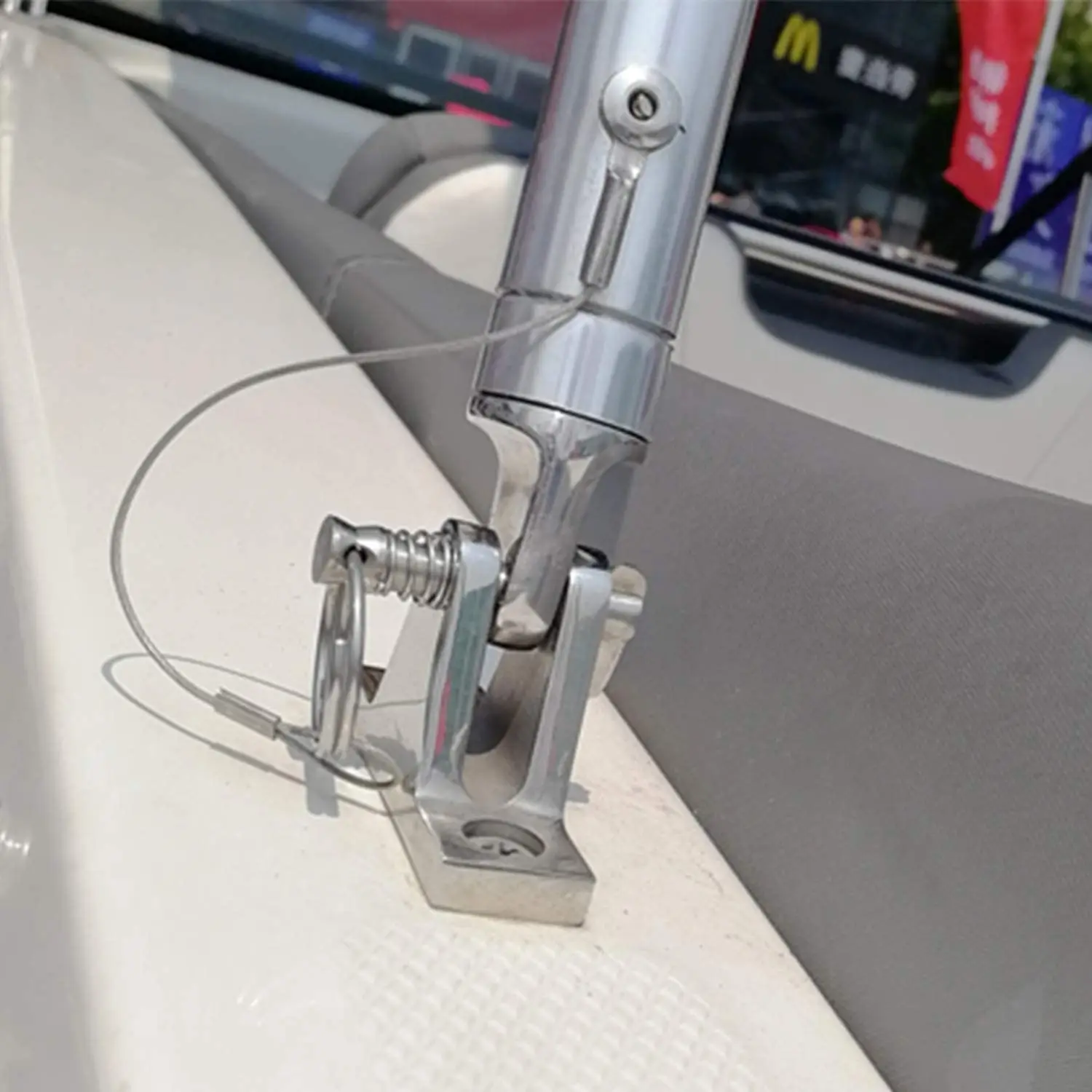 Marine Boat Accessories 316 Stainless Steel 90 Degree Top Bimini Deck