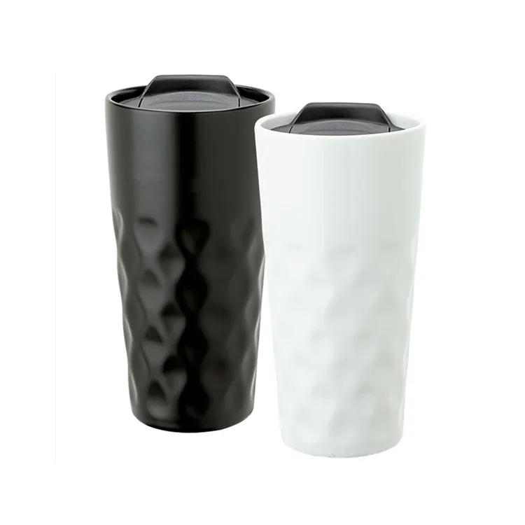 hot sale popular design pp lid ceramic drinking cup double wall custom coffee travel mug without handle  .jpg