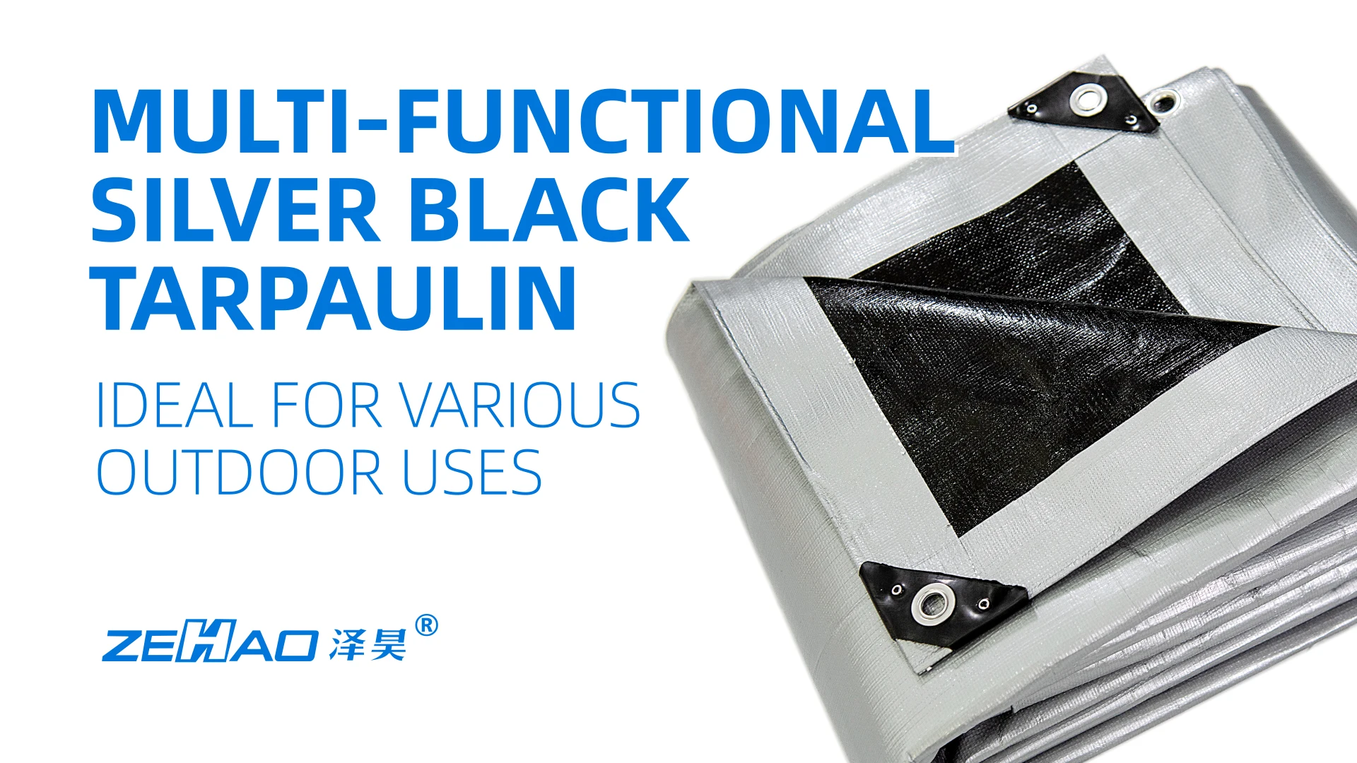 Polyethylene Tarps Snaps Grommets Para Madera Pe 30 X 50 Heavy Duty