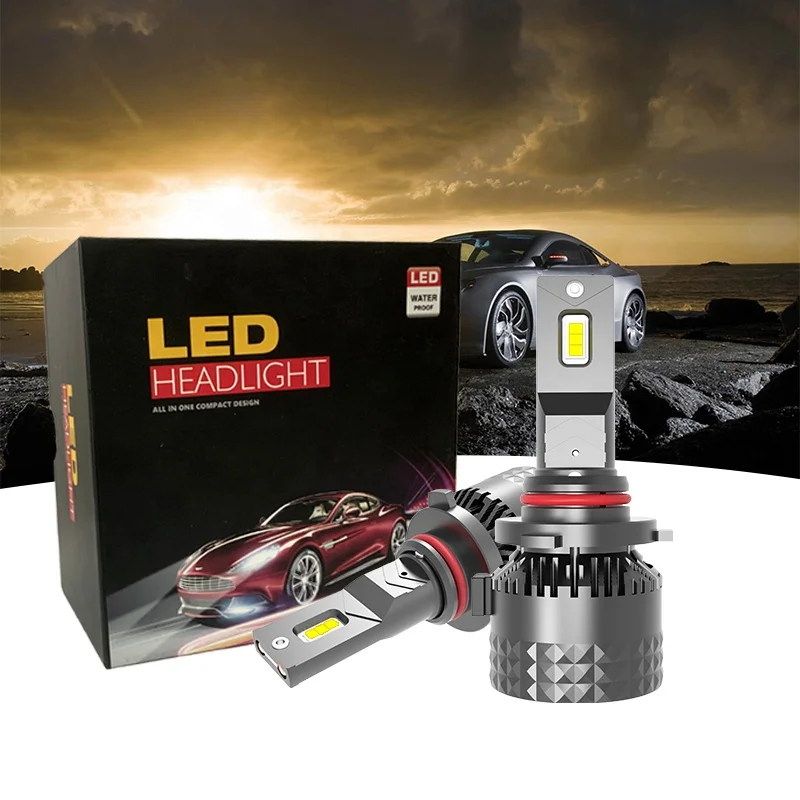 2020 Wholesale Price Super Bright Car Led Light H4 Headlight Bulb 120w 12000lm 9012 Best Quality