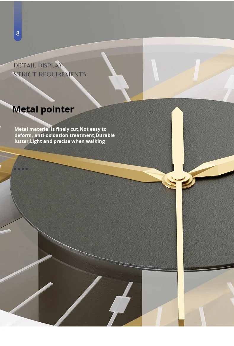 product design model clock bedroom bedside wall lamp living room backdrop led wall light match black and gold iron 220v 90 modern round-15
