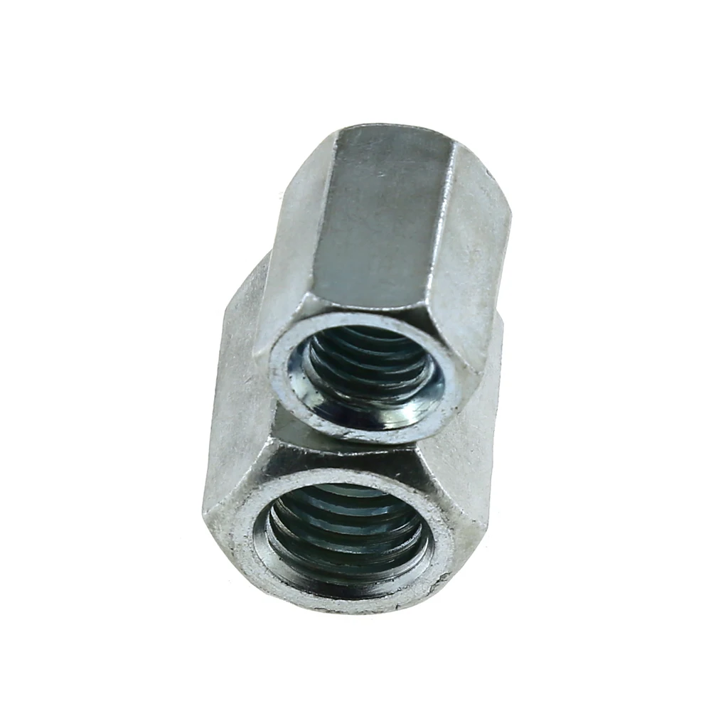 high quality din6334 zinc plated long hex coupling nut long