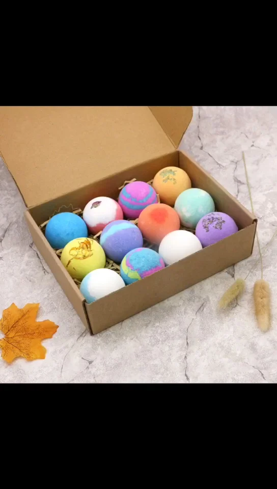 big spa bath bombs wholesale bath fizzers gift 3-set rainbow