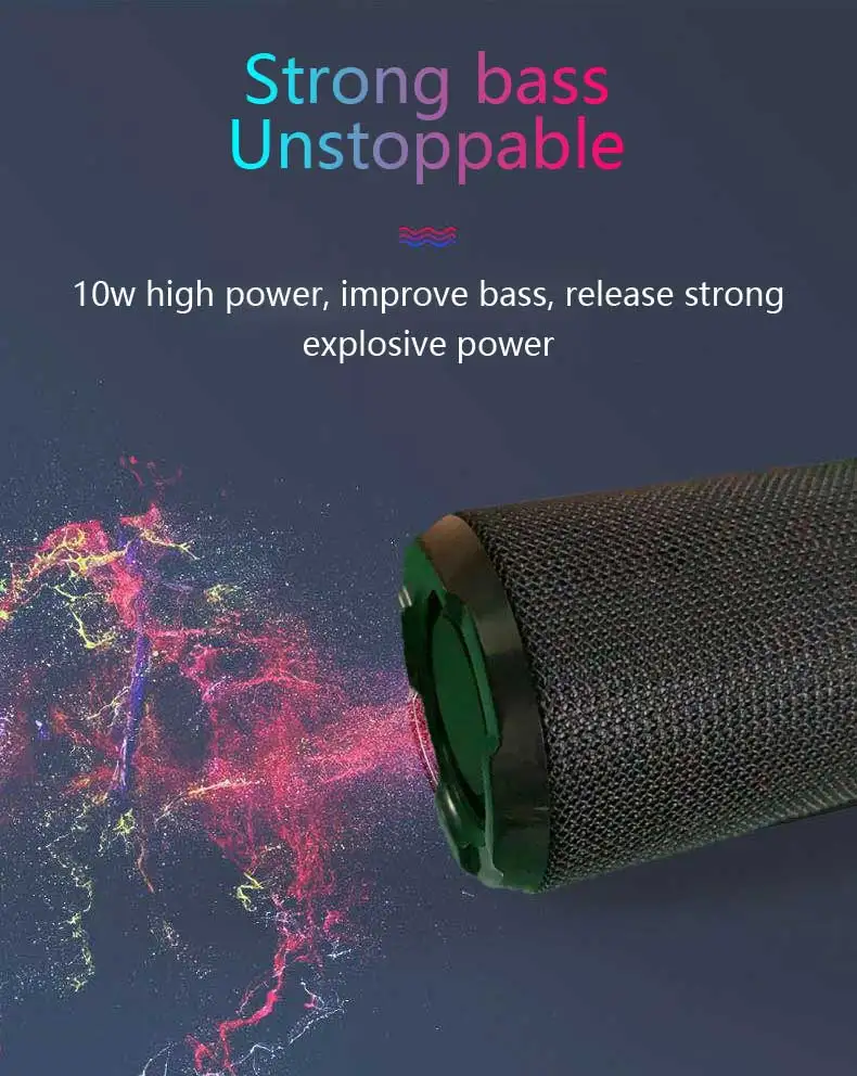 Portable Blue Tooth Speaker Box Hifi For Mobile Phone/Computer Wireless Waterproof 2020 Amazon Top Seller Mini Outdoor Speaker - ANKUX.COM