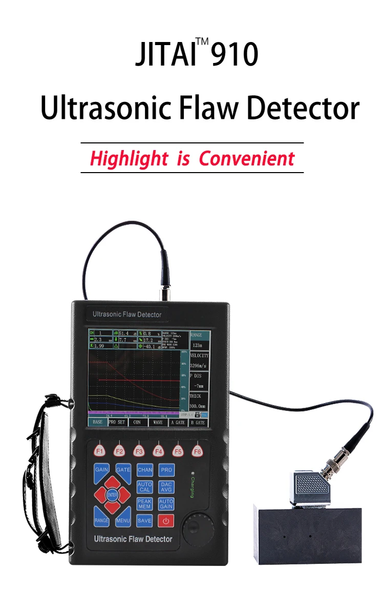 Jitai910 Factory Wholesale Digital Ndt Test Equipment Portable