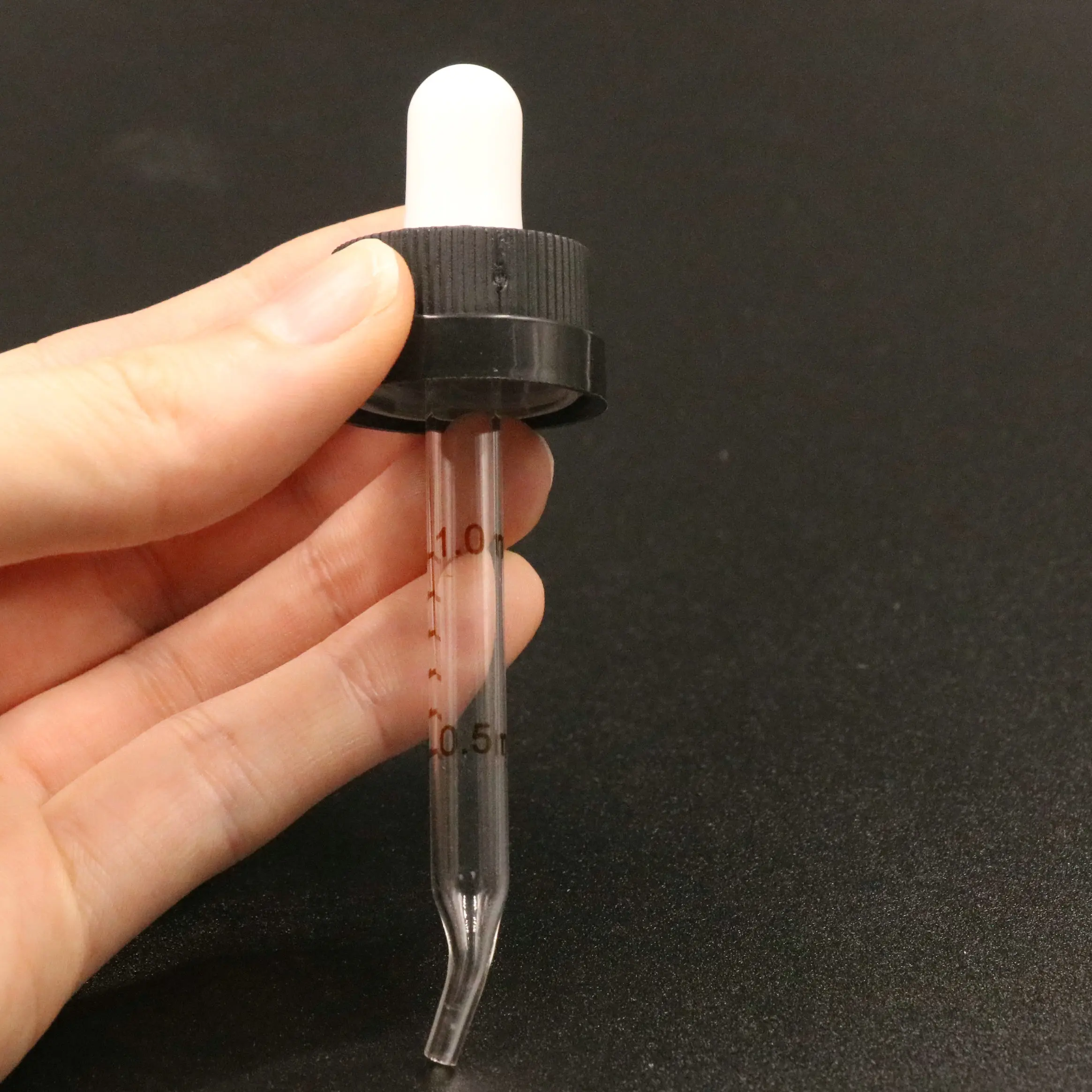 校准移液器测量标记 1毫升玻璃刻度滴管 1 盎司 30毫升玻璃瓶