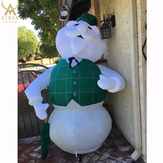 Realistic Advertising Park Decoration Christmas Germany Inflatable Sam