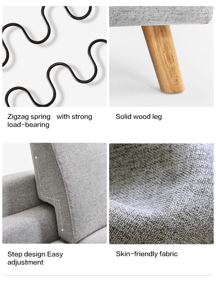 Living Room Furniture Settee Sofa Factory Price Modern Sectional Sofa 5 - 15 Days Solid Wood Feet European Style Fabric Modular