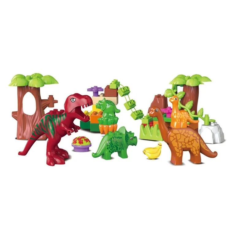 dinosaur building block toys