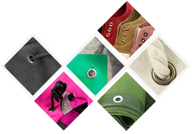  8mm wholesale shoes eyelet custom size metal brass eyelet for bags 