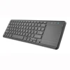 Cheapest Ultra slim Qwerty arabic spanish bluetooth Wireless Keyboard With Trackpad mouse for android box samsung smart tv