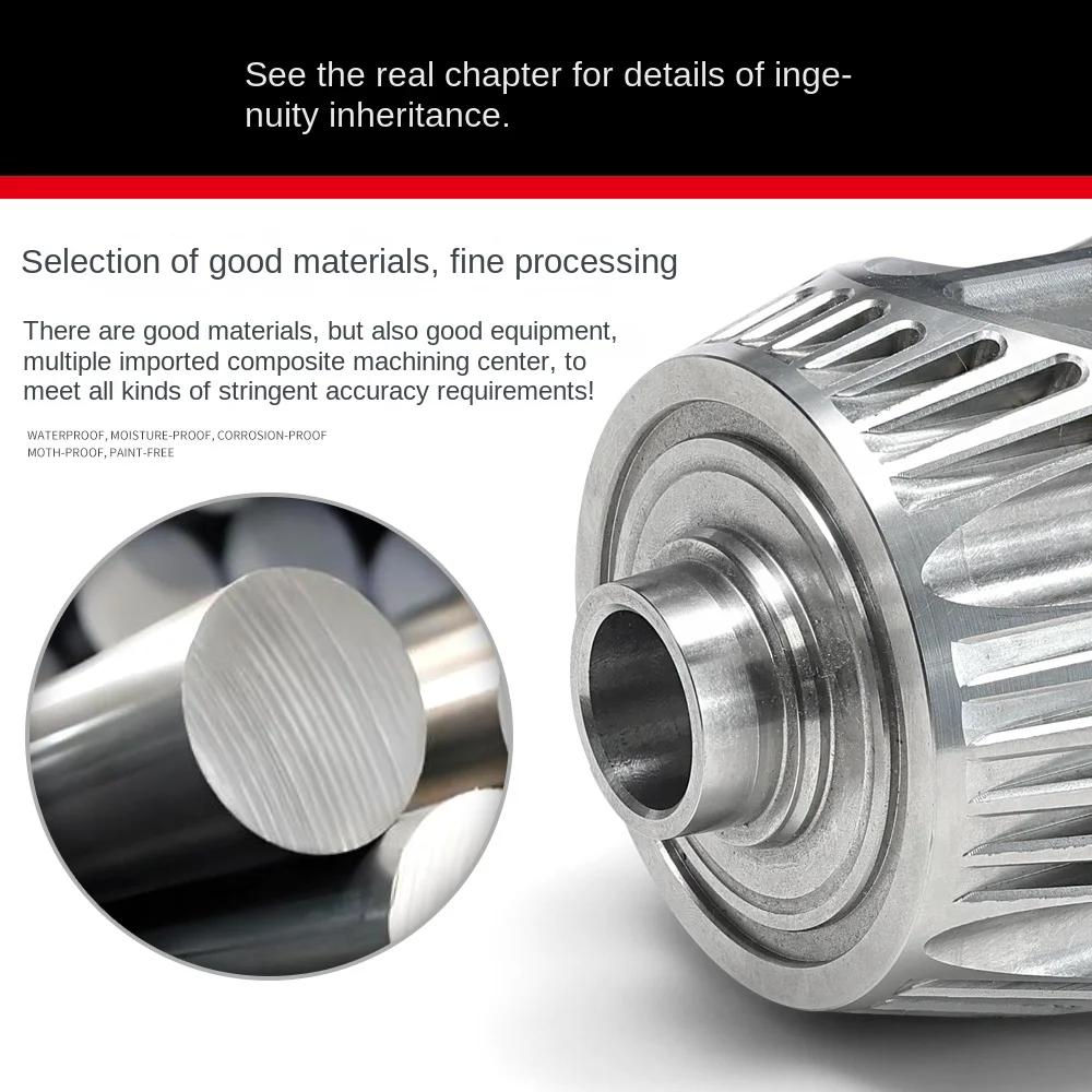 Aluminum Alloy Tail Gear Handbrake for Gasoline CNC Machining Turned Milling Machine Hardware Customizable Mechanical Parts manufacture