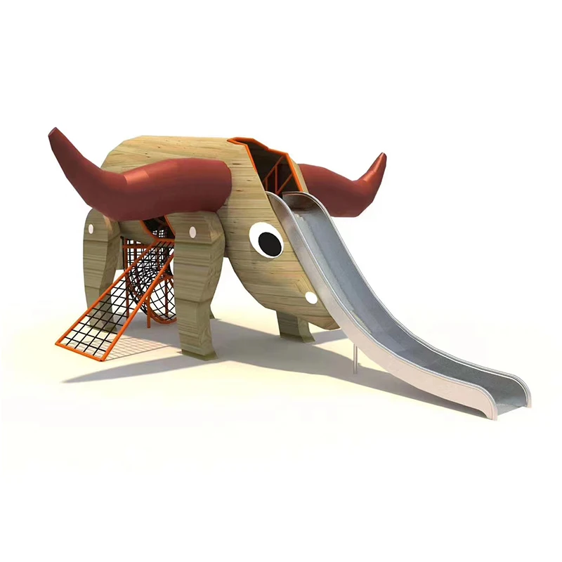 Outdoor Homemade Children Playground Equipment Stainless Slides Pe Playground Outdoor Tube Slide