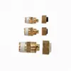 Brass female male thread fitting connector