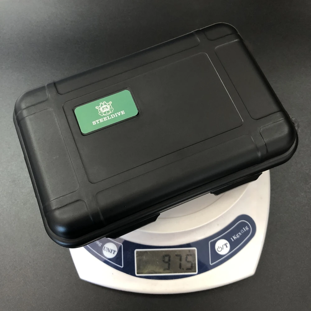Sdbox Steeldive Black Waterproof Dive Watch Box With Foam Inside Buy