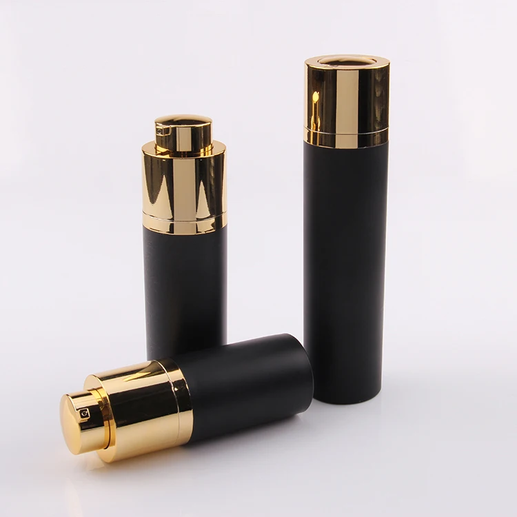 Download 30ml Wholesale Small Black Cosmetic Airless Pump Bottle ...