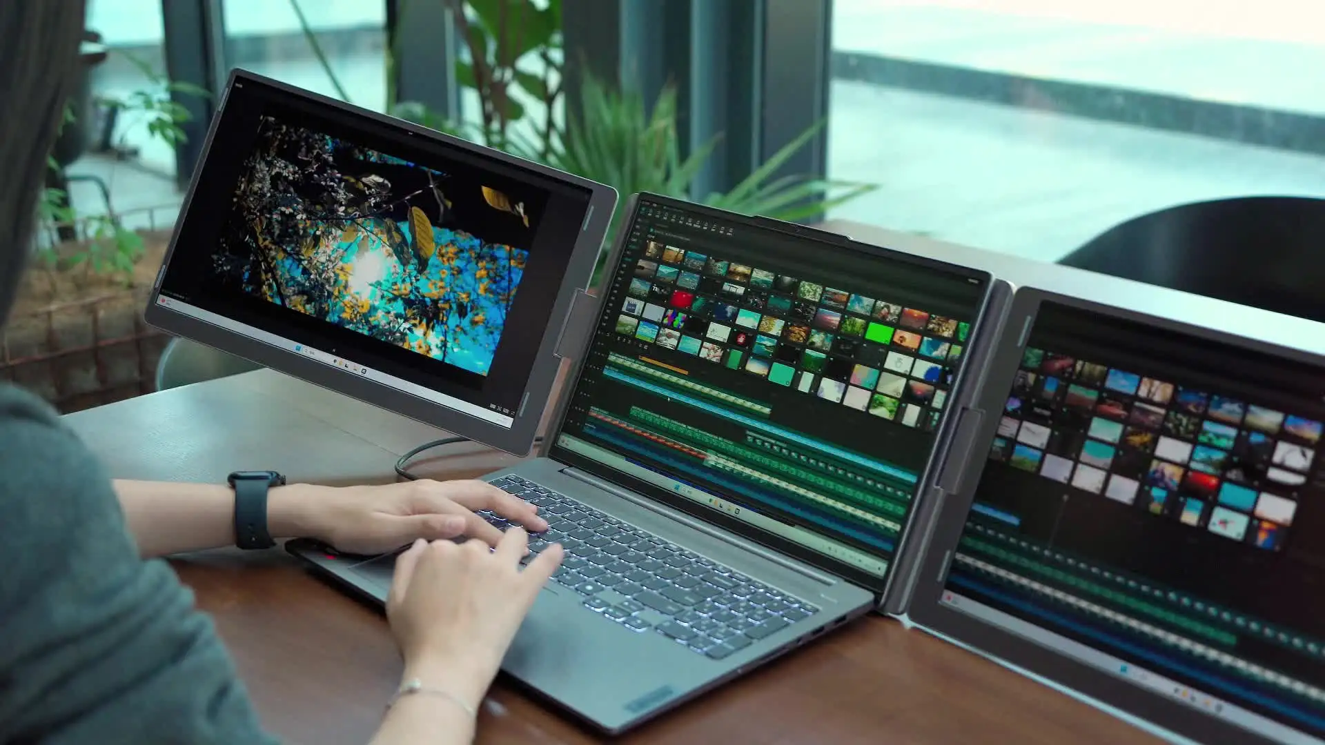 2画面追加ラップトップ16インチポータブルラップトップ画面デュアル