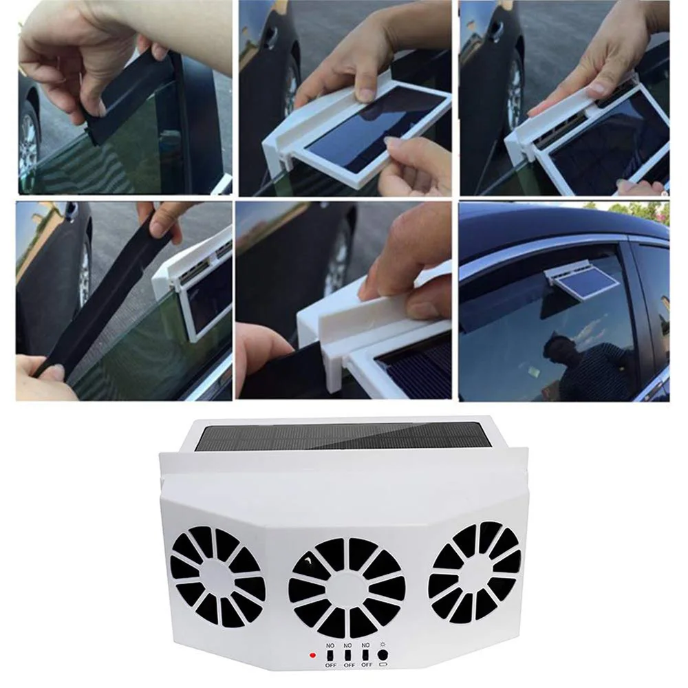 Summer solar powered vehicle exhaust fan car window ventilator auto fan cool ventilation cooling air conditioning Exhaust.jpg