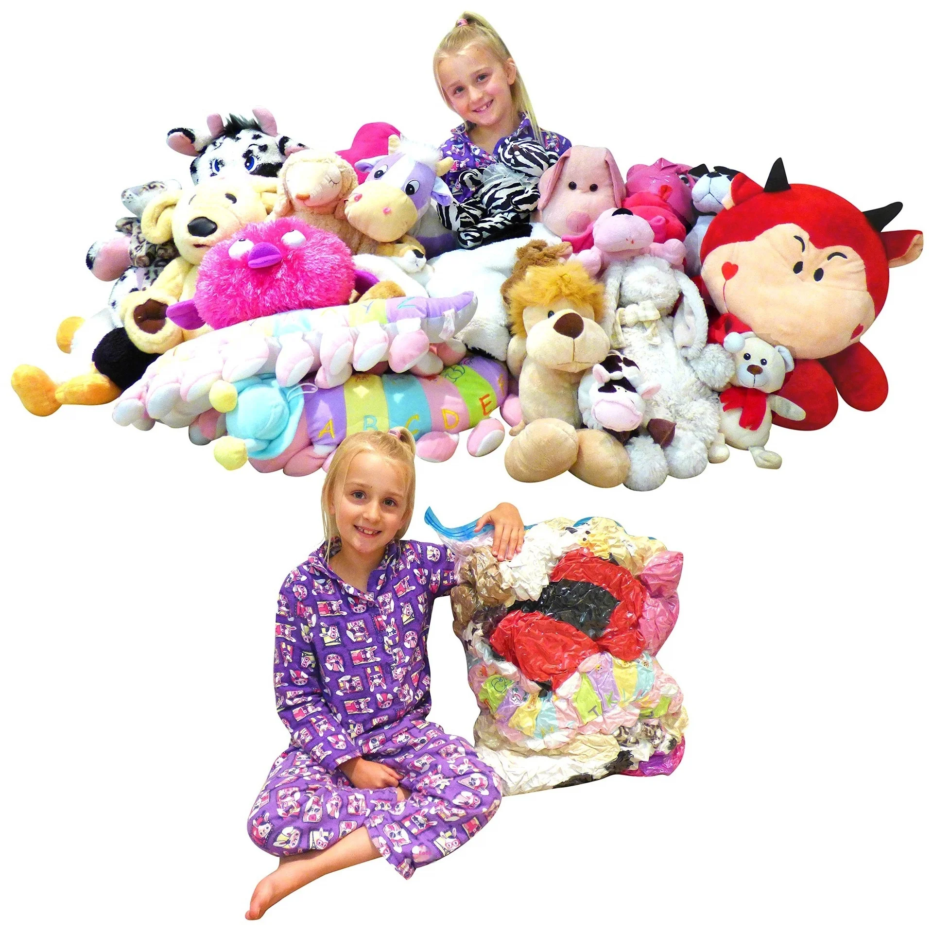 节能器防霉真空密封布储物袋真空储物袋密封，用于用电动气泵存放衣物