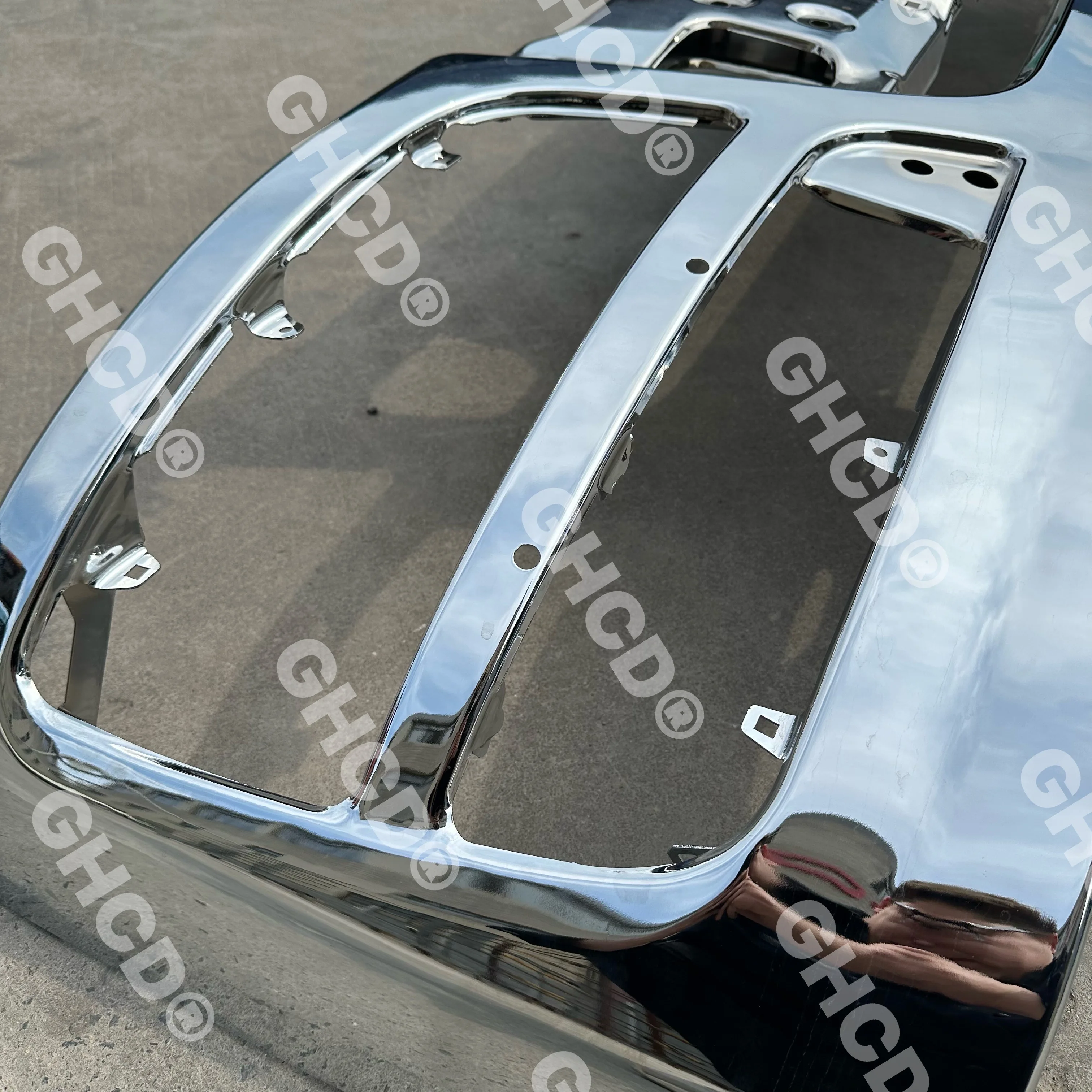 product ghcd high quality chrome plated bumper for mitsubishi f420 japanese truck 2008 on hino isuzu nissan plastic material new-3