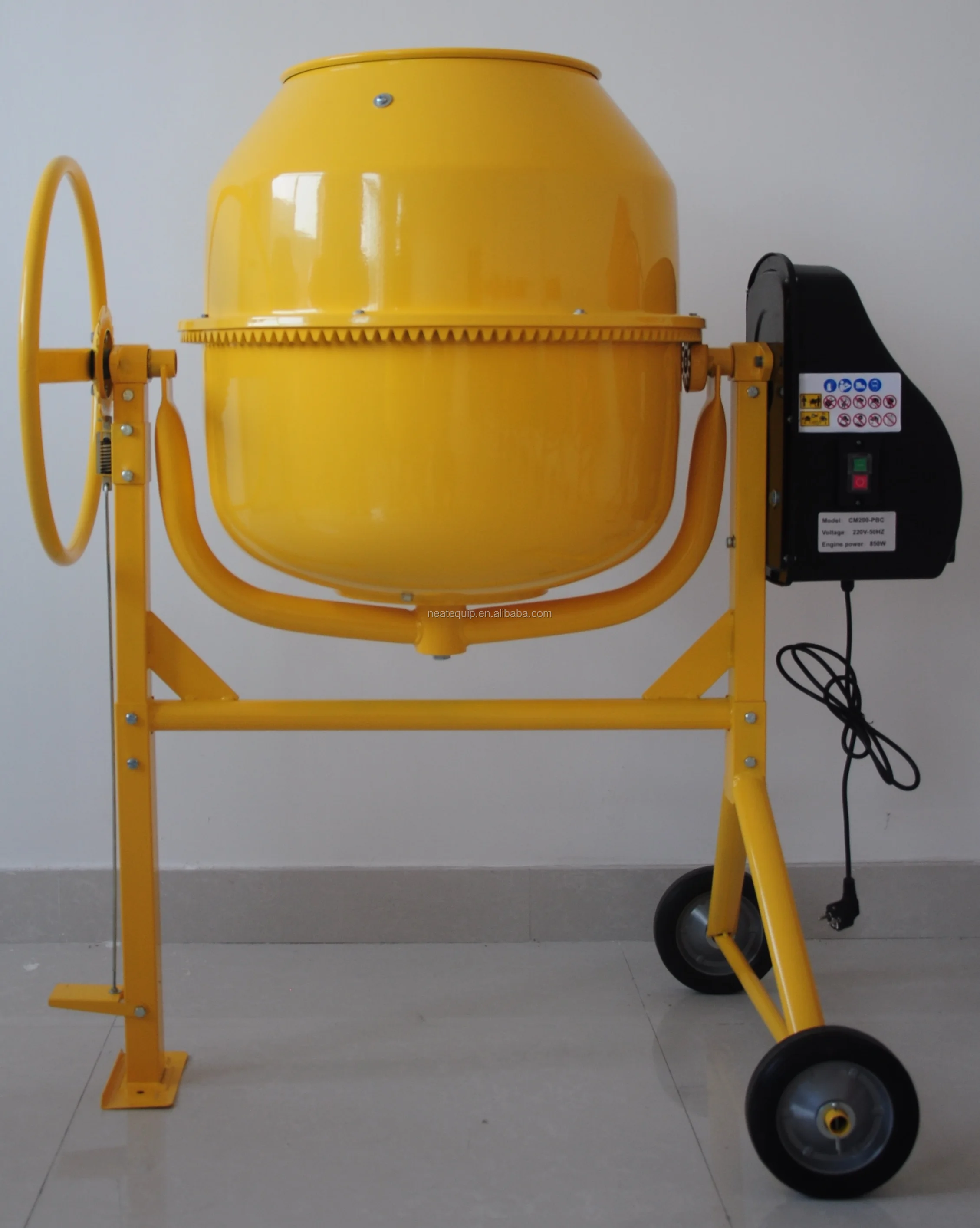 Neat Electric Mini Cement Mixer 120l 130l 140l 160l 180l 200l 240l